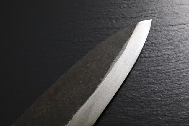 Salmon cutting knife [Kurouchi]